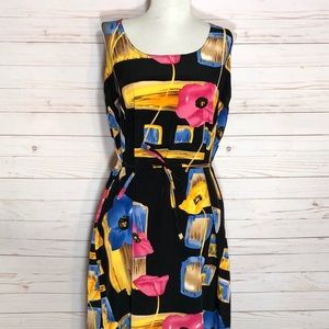Printed Ankle Length Dress